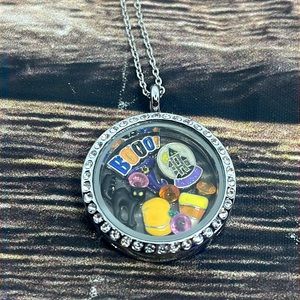 Halloween Floating Charm Memory Locket NEW